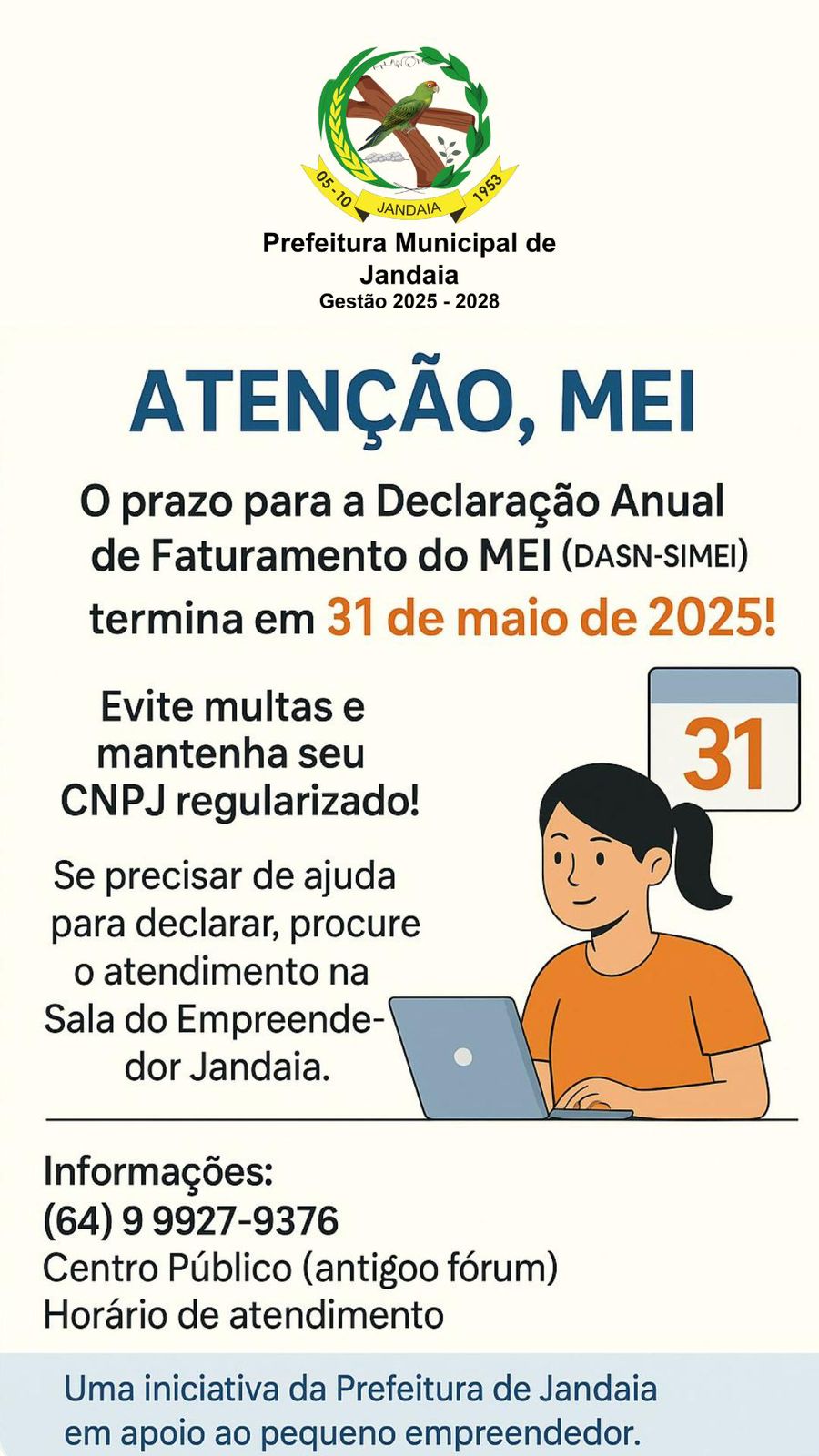 atenção mei